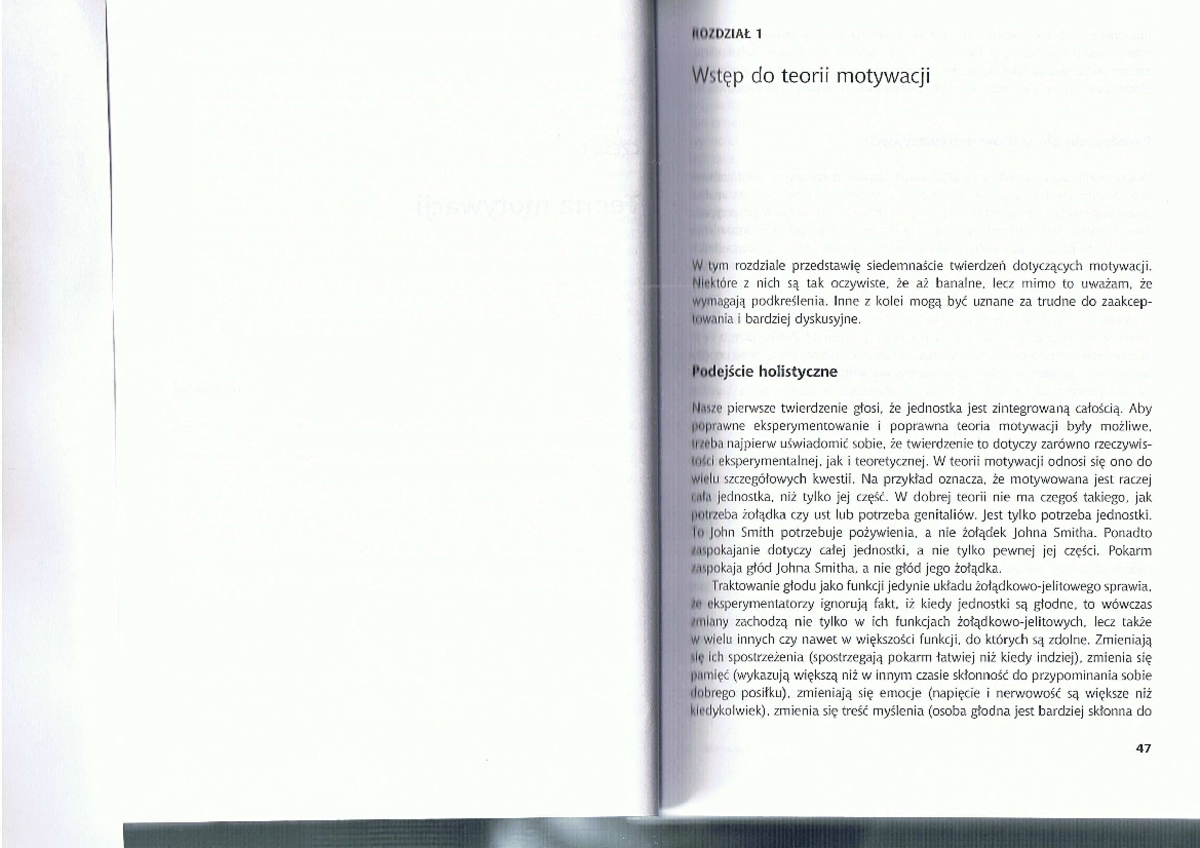 Maslow Abraham - Motywacja i osobowość - Psychologia osobowości - Studocu