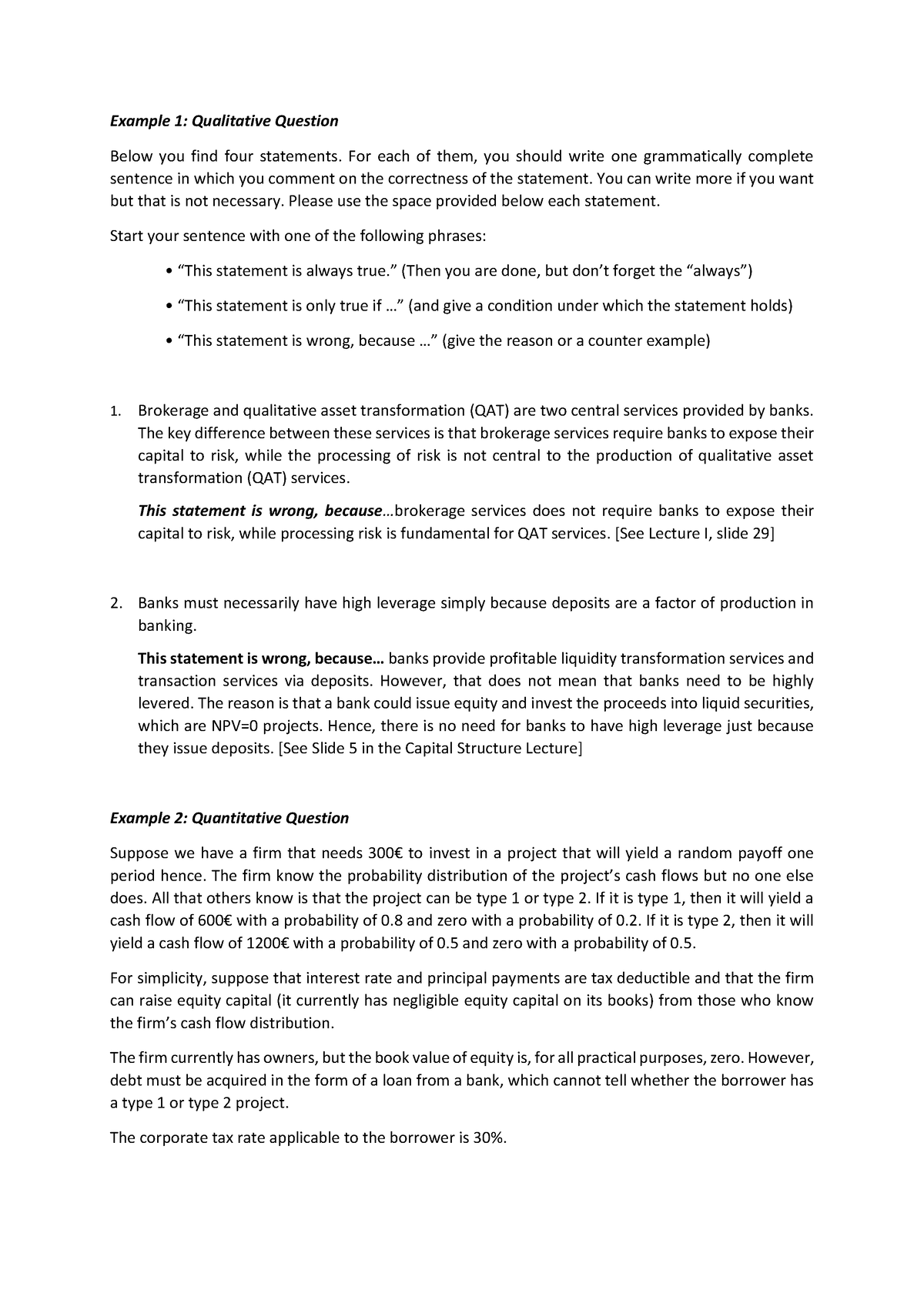 fin-590-exam-example-questions-example-1-qualitative-question-below