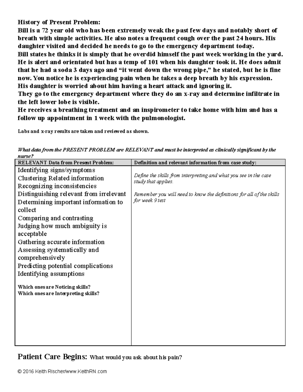 nur-155-week-7-pre-class-assignment-student-history-of-present-problem-bill-is-a-72-year-old