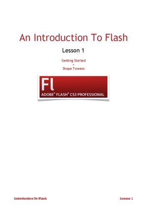 Flash lessong - [ Adobe Flash and Photoshop Tutorials] [School of ...