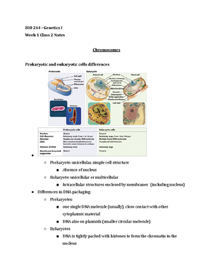 BIO 244 Lecture 7 Part 1 - Summer 2021 - BIO 244 - Genetics I Lecture 7 ...