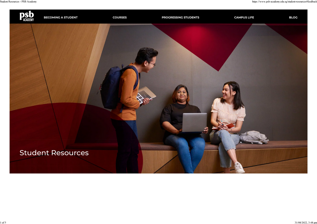 0.024b Student Resources PSB Academy Student Resources A