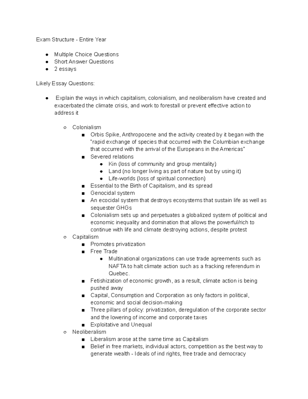 2500-exam-review-exam-structure-entire-year-multiple-choice