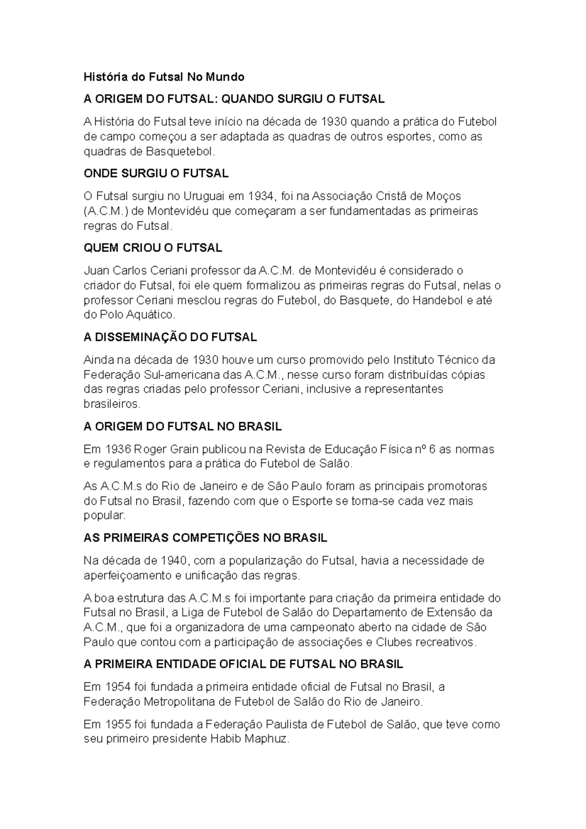 Regras do futsal: história, origem e quadra de futebol de salão