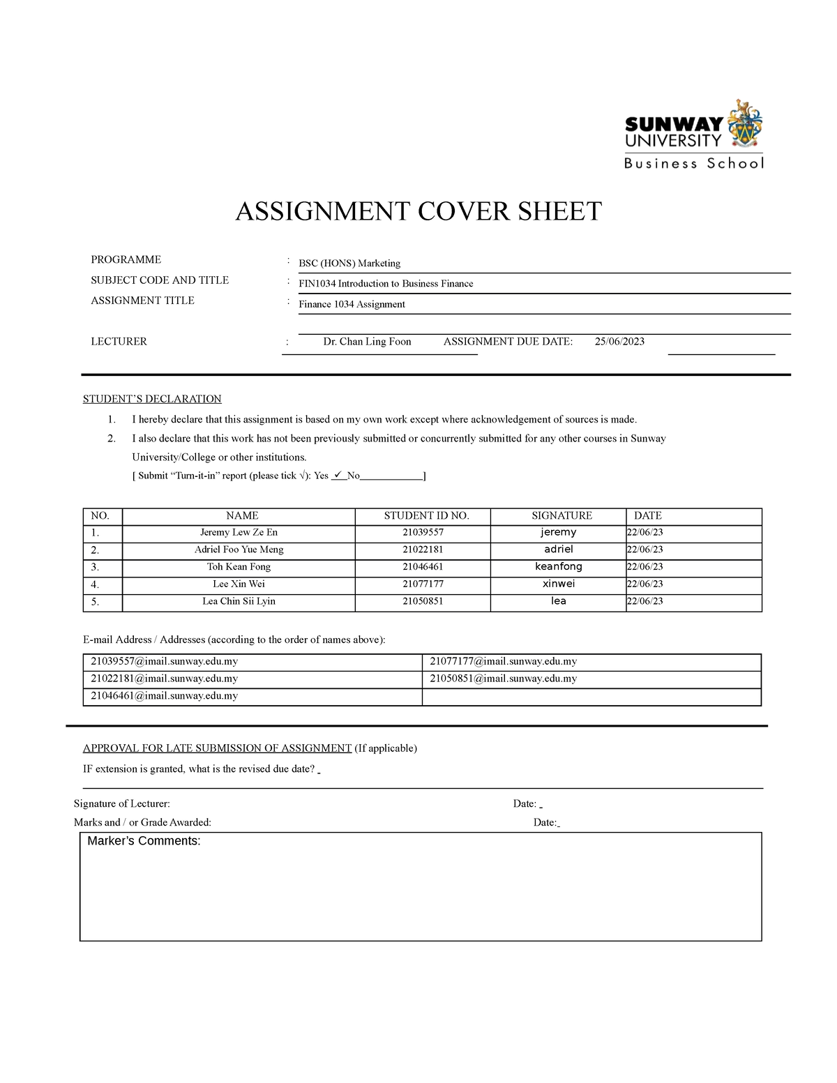 finance-assignment-principles-of-business-finance-studocu