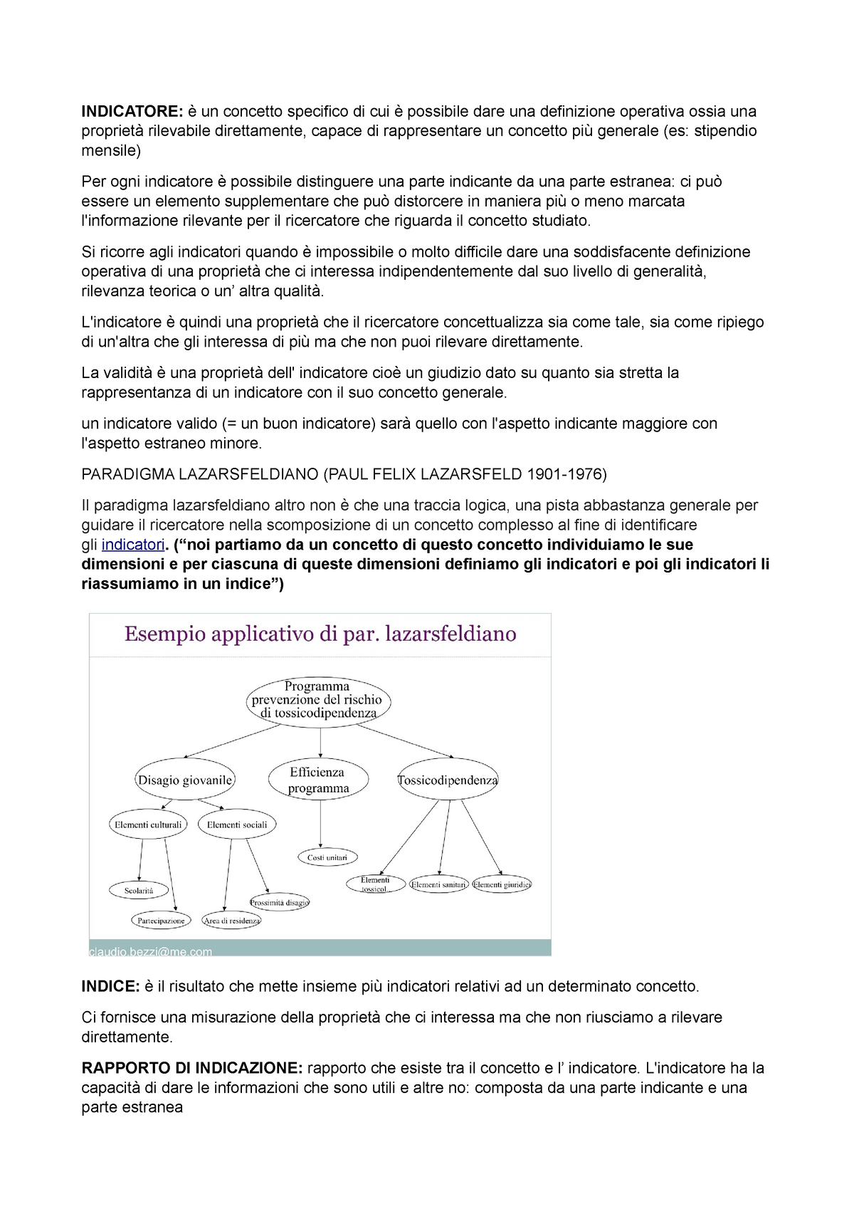 Sociologia Metodologia Della Ricerca Unige Studocu