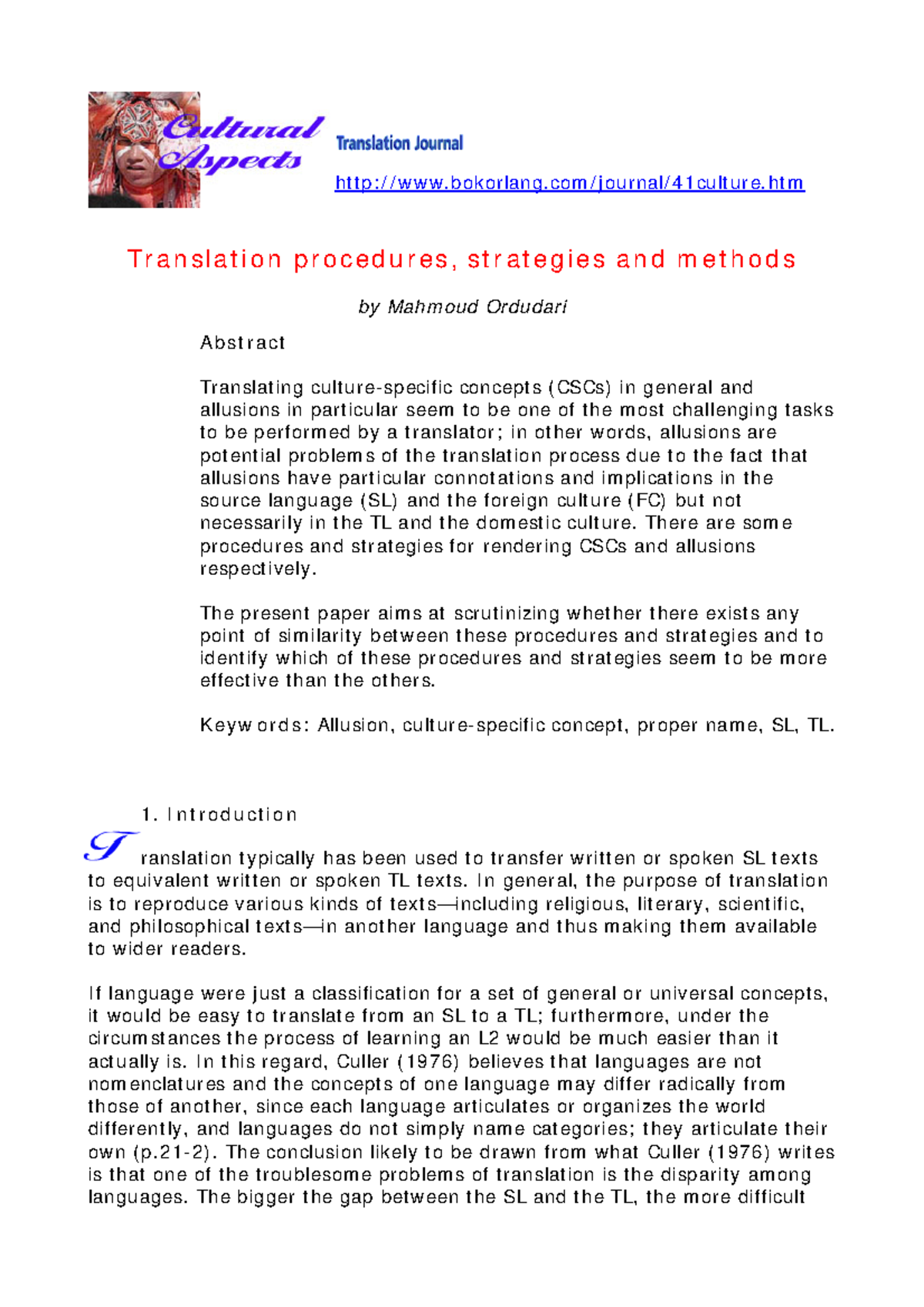 6c Translating Culture Procedures - Ht T P: / / W W W. Bok Or Lang. Com ...