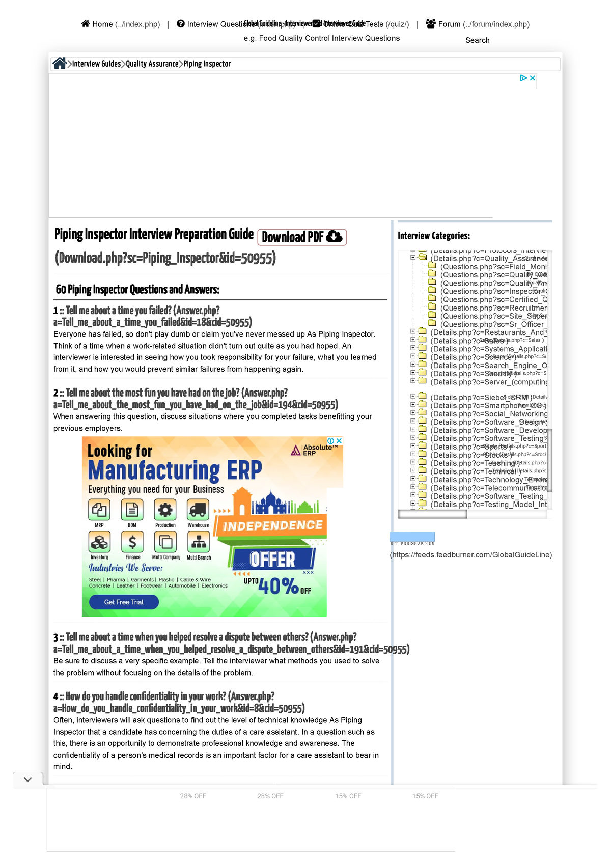 60 Piping Inspector Interview Questions Answers Global Guideline   Thumb 1200 1699 