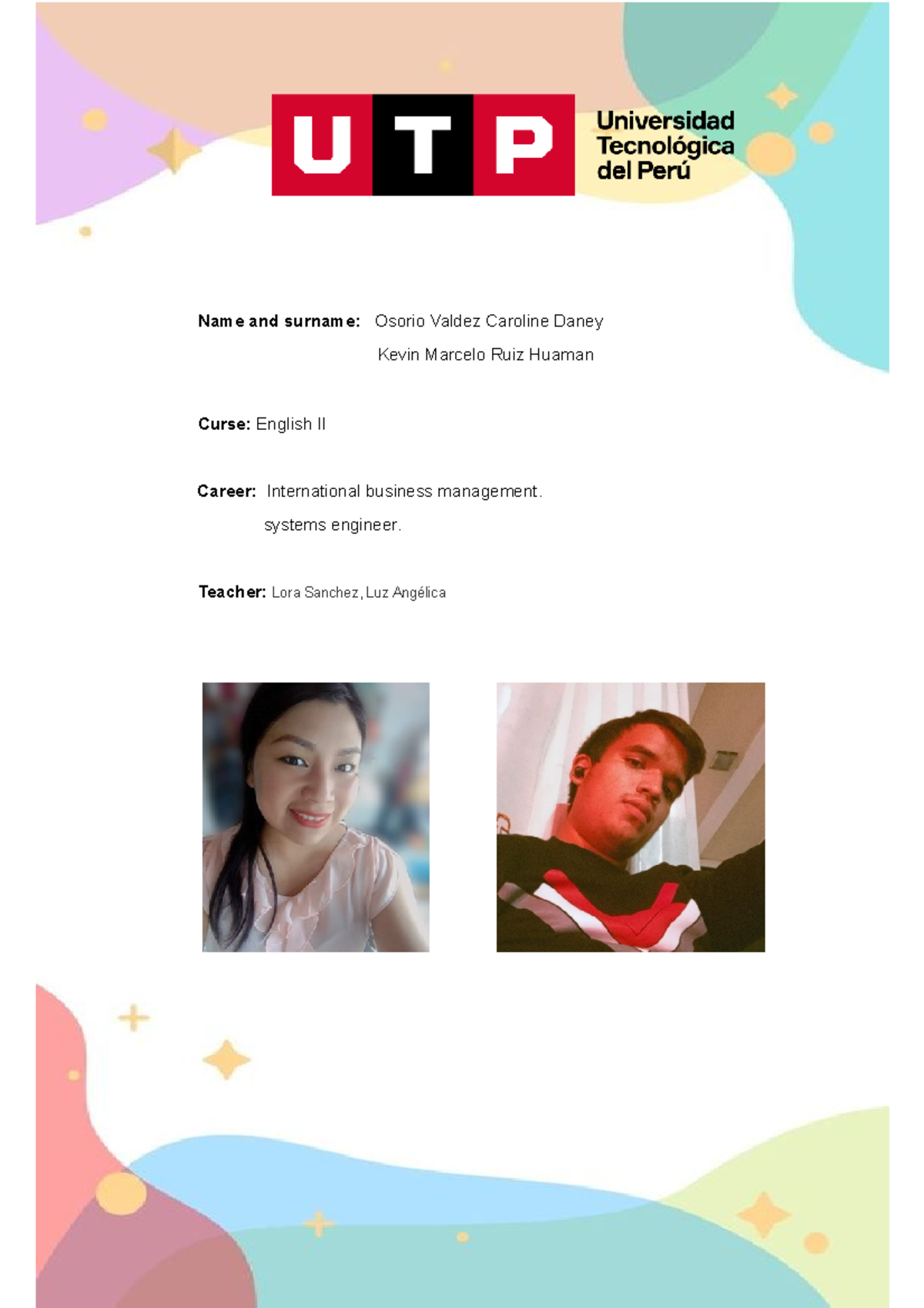 Semana 3 Ingles - anonimo - Name and surname: Osorio Valdez Caroline ...