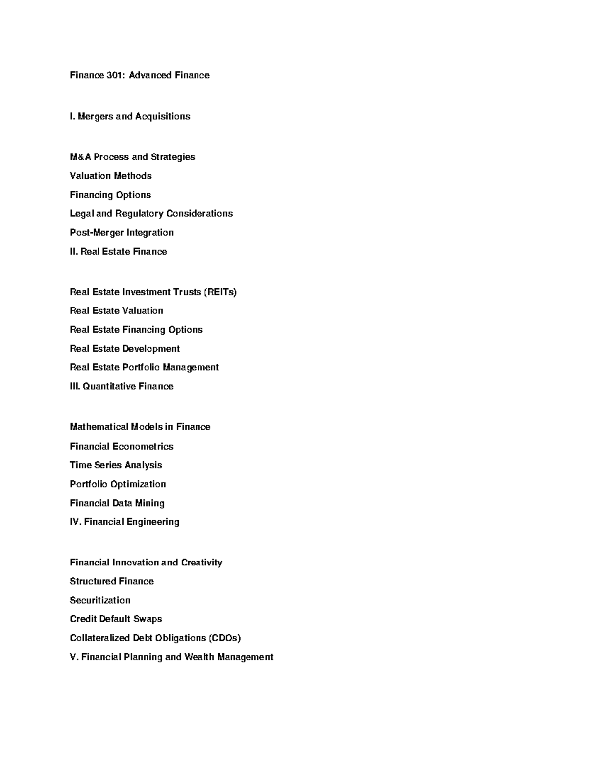 Finance - Mergers and Acquisitions M&A Process and Strategies Valuation ...