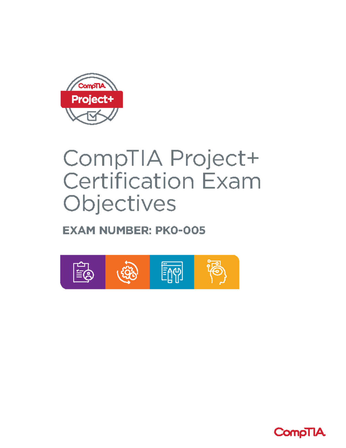 Comptia Project Pk0 005 Exam Objectives (2 0) - CompTIA Project+ ...