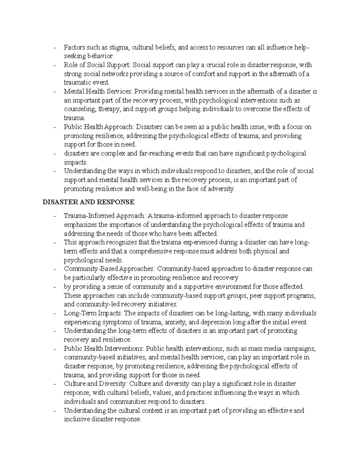 Psych 101 notes 4 - Learning and memory, socioeconomic, initiative ...
