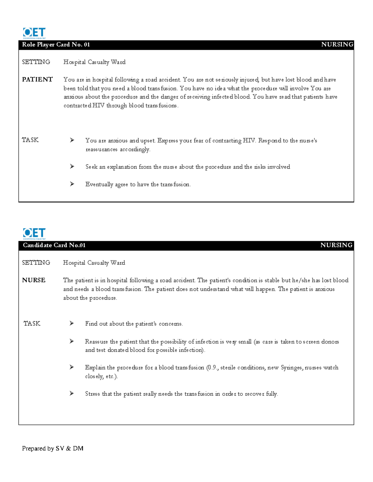 oet-speaking-role-play-cards-setting-patient-task-hospital-casualty