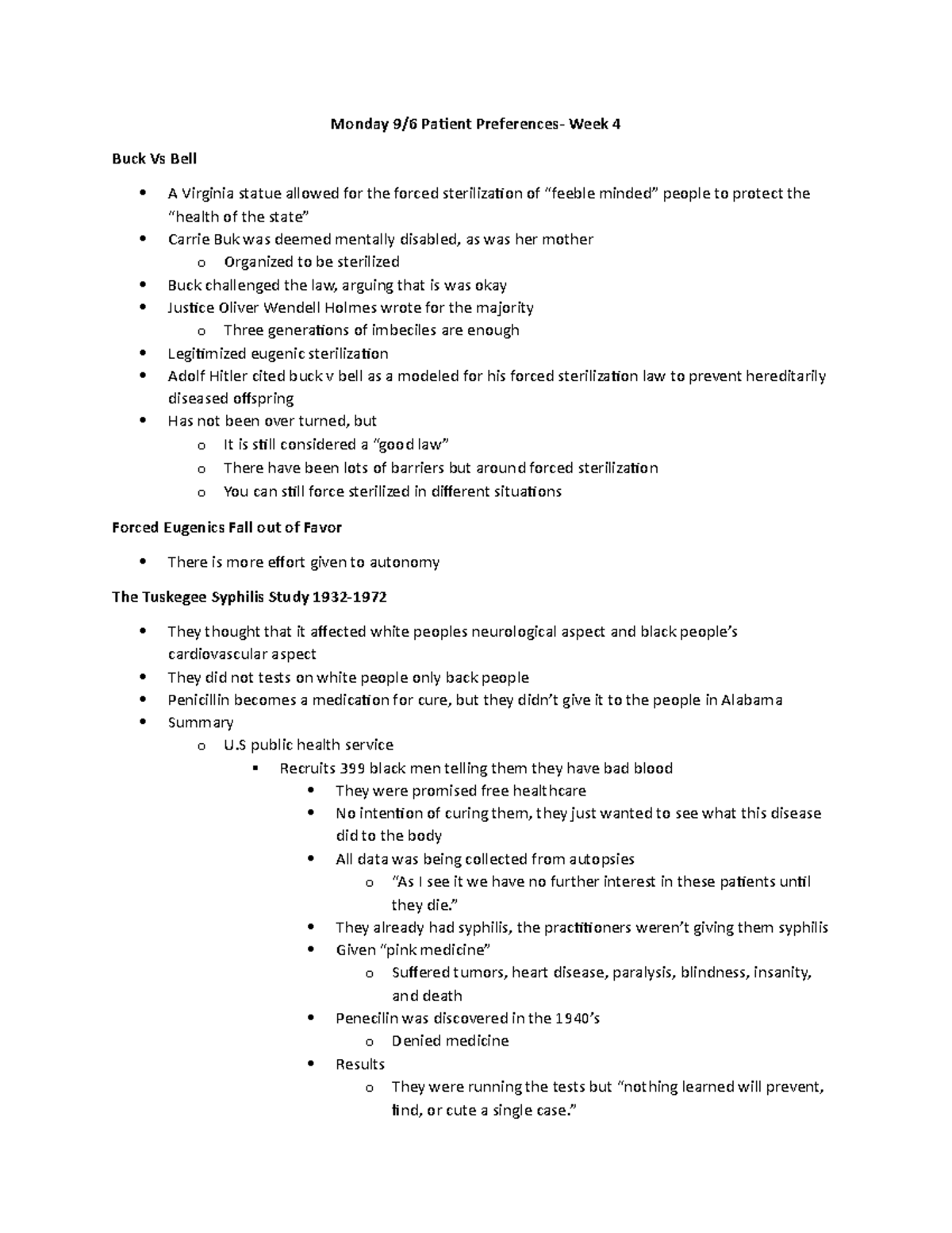 patient-preferences-notes-monday-9-6-patient-preferences-week-4-buck