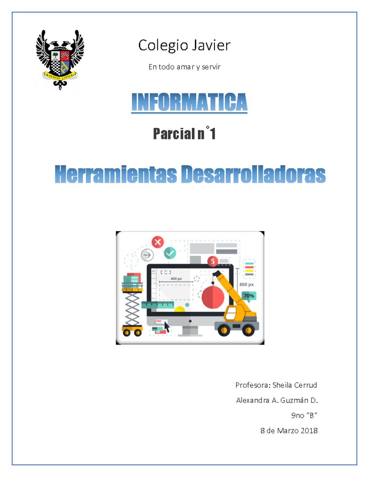 Proyecto 1 Informatica - Warning: TT: undefined function: 32 Colegio ...