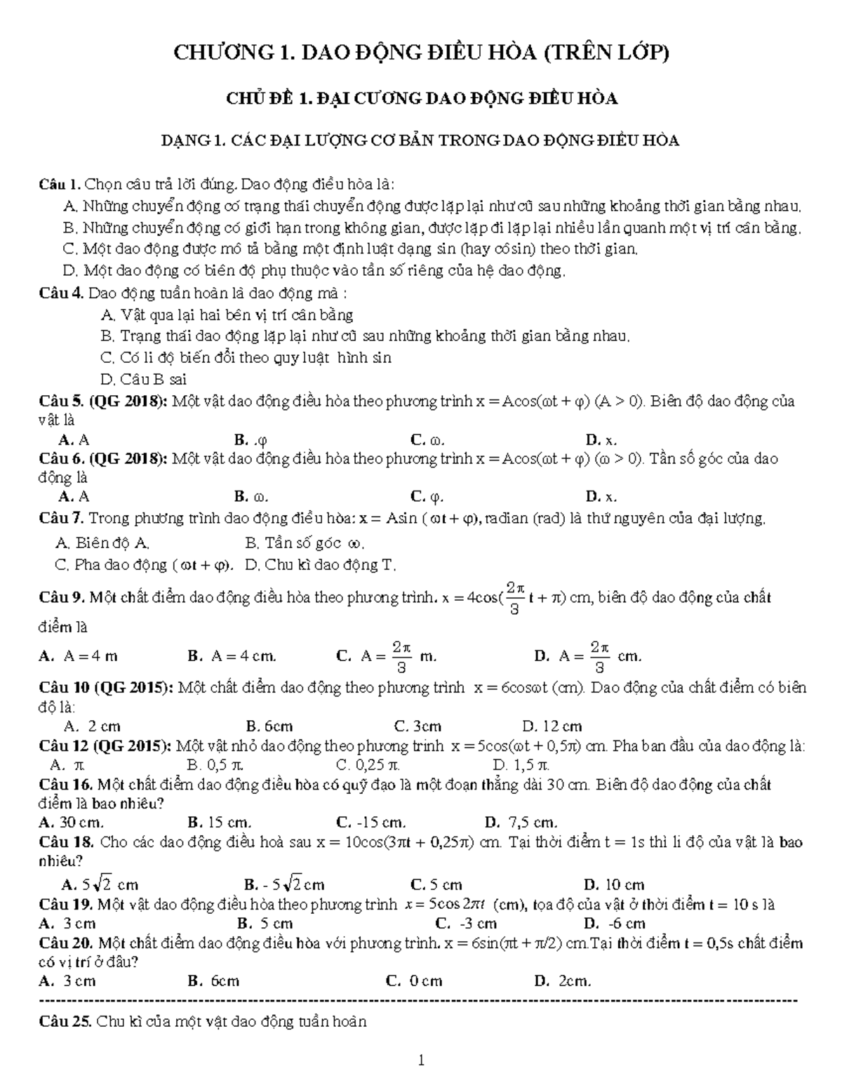 B%C3%A0i+t%E1%BA%ADp+tr%C3%AAn+l%E1%BB%9Bp - CHƯƠNG 1. DAO ĐỘNG ĐIỀU ...