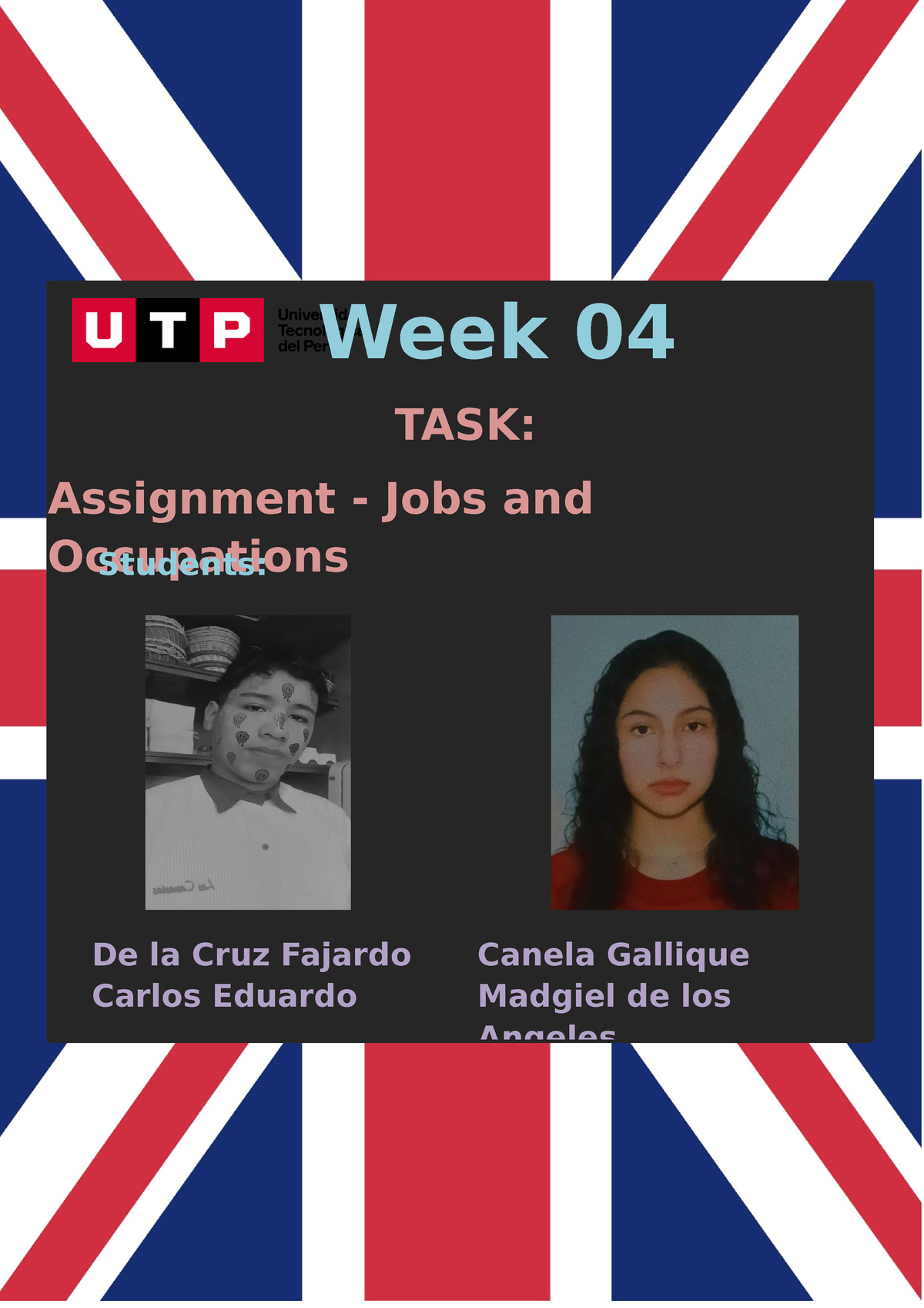 week 4 task assignment jobs and occupations