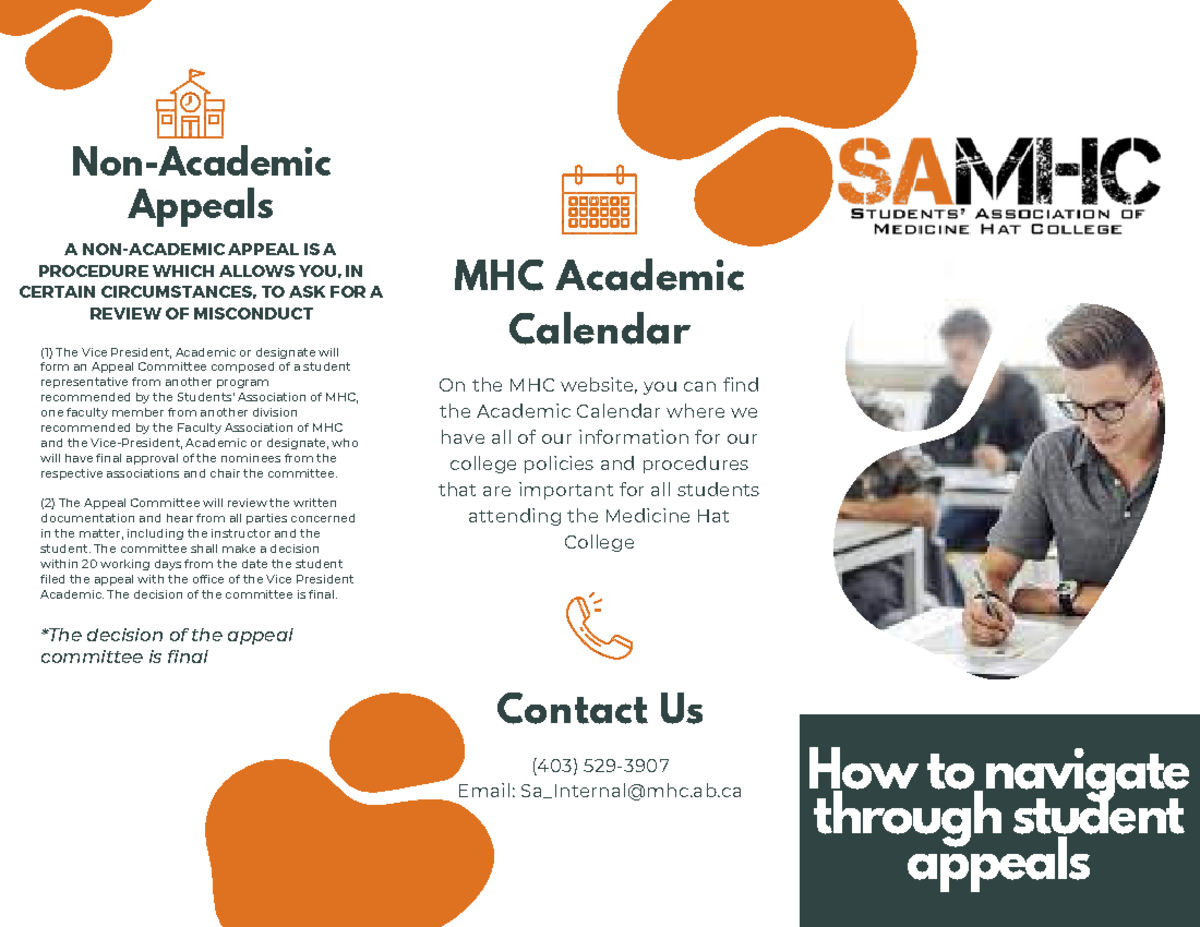 Appeal Brochure - walking you through an appeal - On the MHC website, you  can find the Academic - Studocu