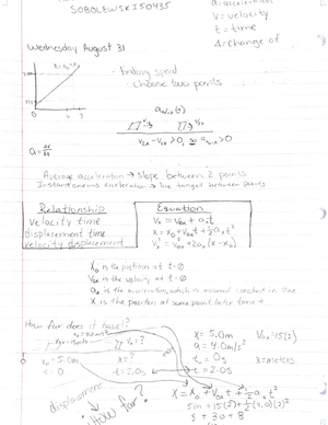 PHY250L+Lab+2+Kinematics - Student Name: Dominyc Reiter Access Code ...