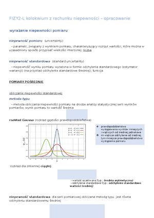 25 Jarqa - Sprawozdanie Z Cw 25 - LABORATORIUM FIZYKI I Grupa: WIP 9:15 ...