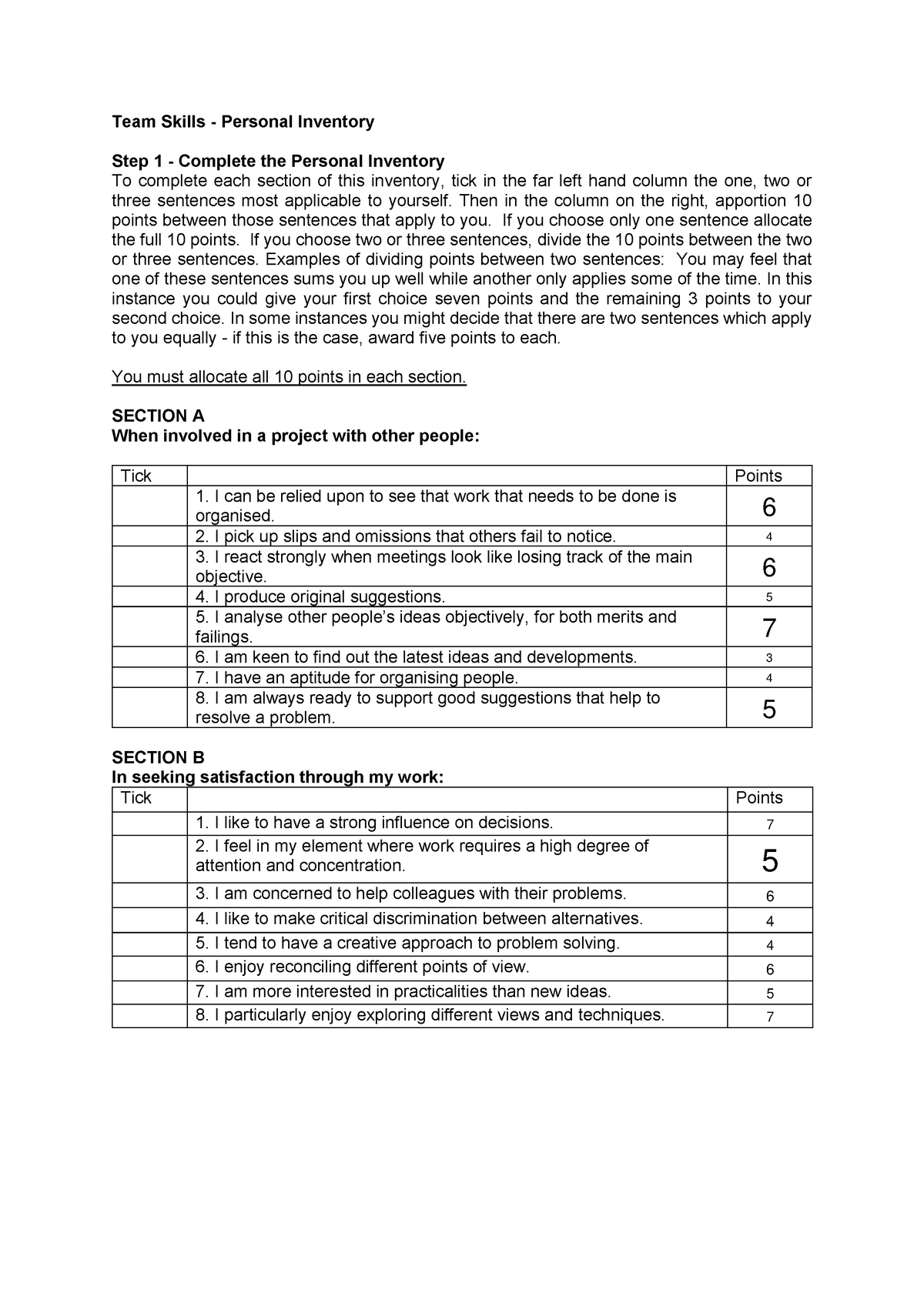 Inventory Control Roles