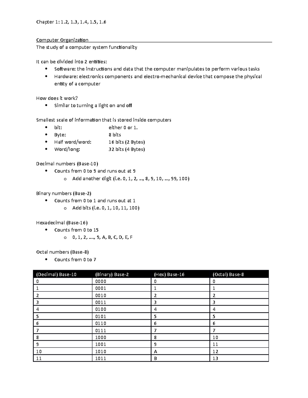 Computer Organization Chapter 1 1 1 1 1 1 Computer Organization