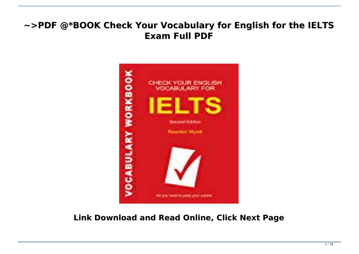 pdf-book-check-your-vocabulary-for-english-for-the-ielts-exam-full-pdf