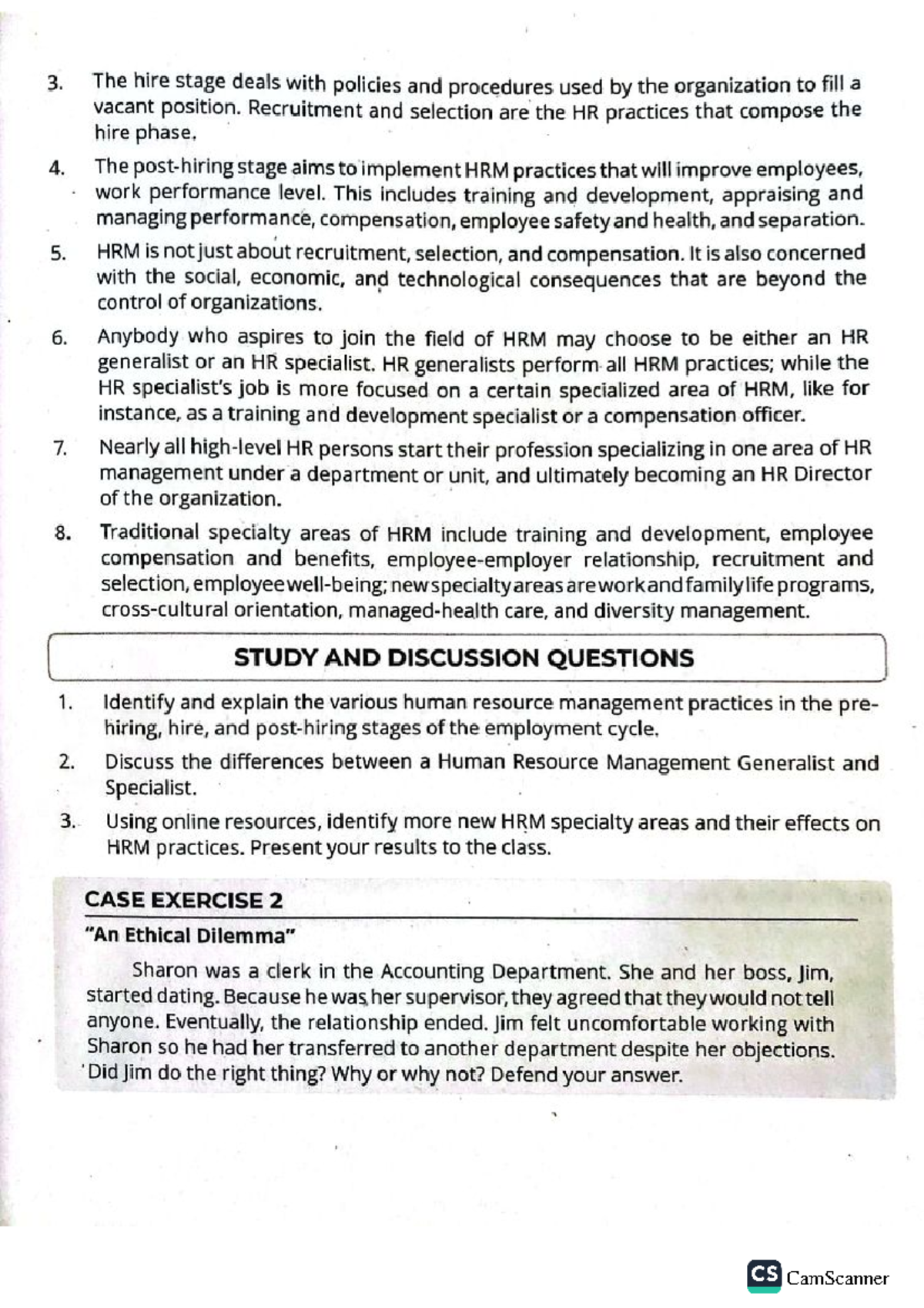 Chapter 3 - HUMAN RESOURCE SUBJECT - Business - Studocu