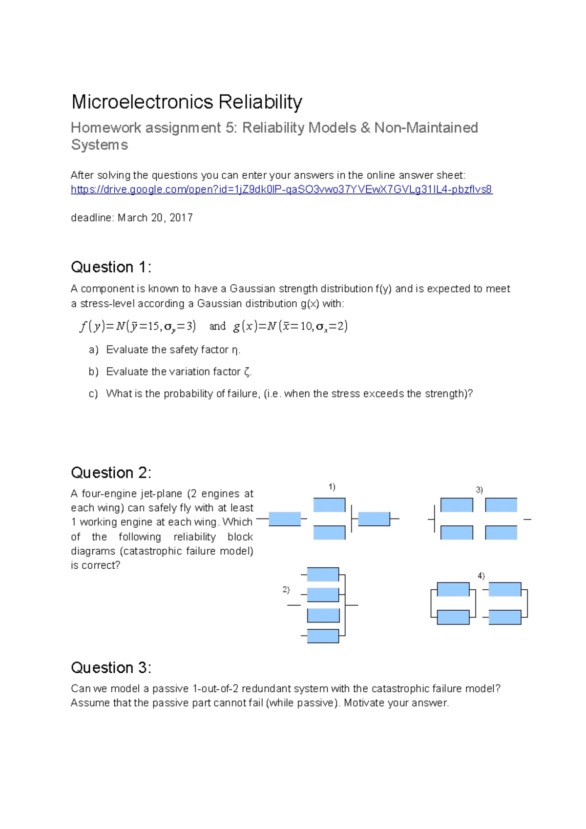 Merhomeworktest 5 17 Microelectronics Reliability Studocu