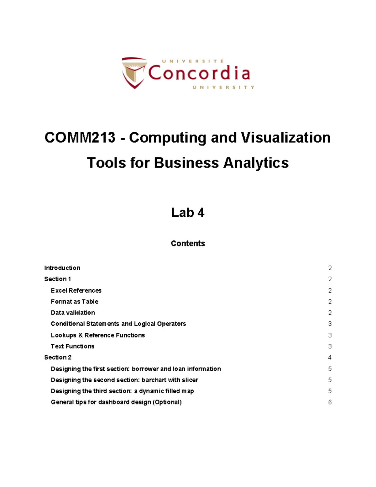 Lab 4 - Annotated Instructions - COMM213 - Computing and Visualization ...