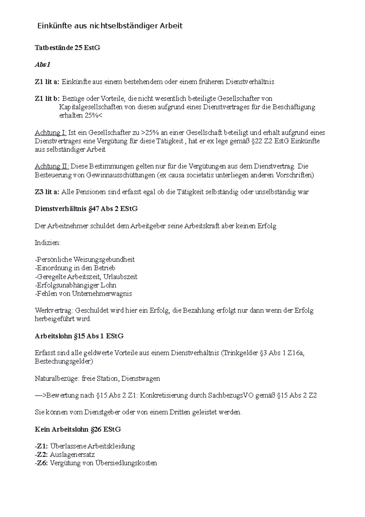 Einkünfte Aus Nichtselbständiger Arbeit Beispiele Einkünfte aus nichtselbständiger Arbeit - Einkünfte aus
