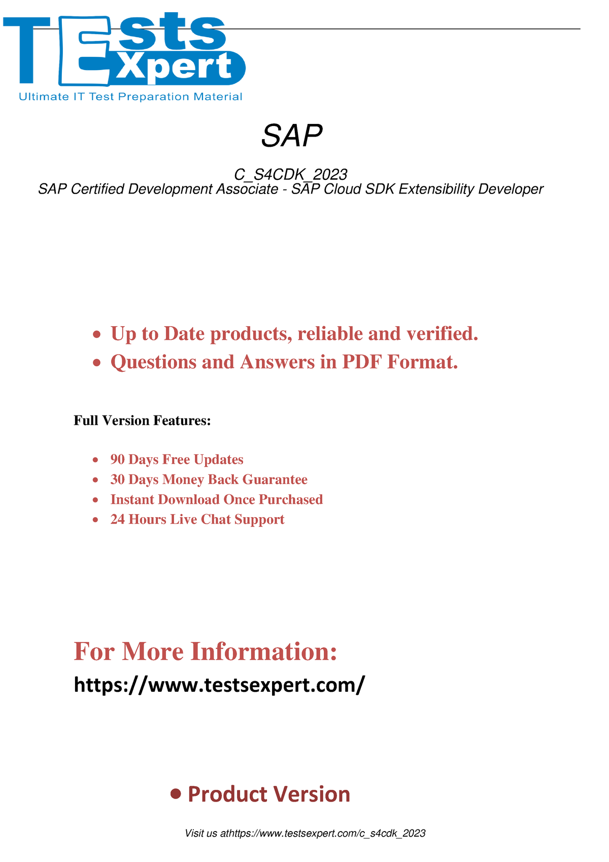 Reliable C-S4CDK-2023 Test Labs