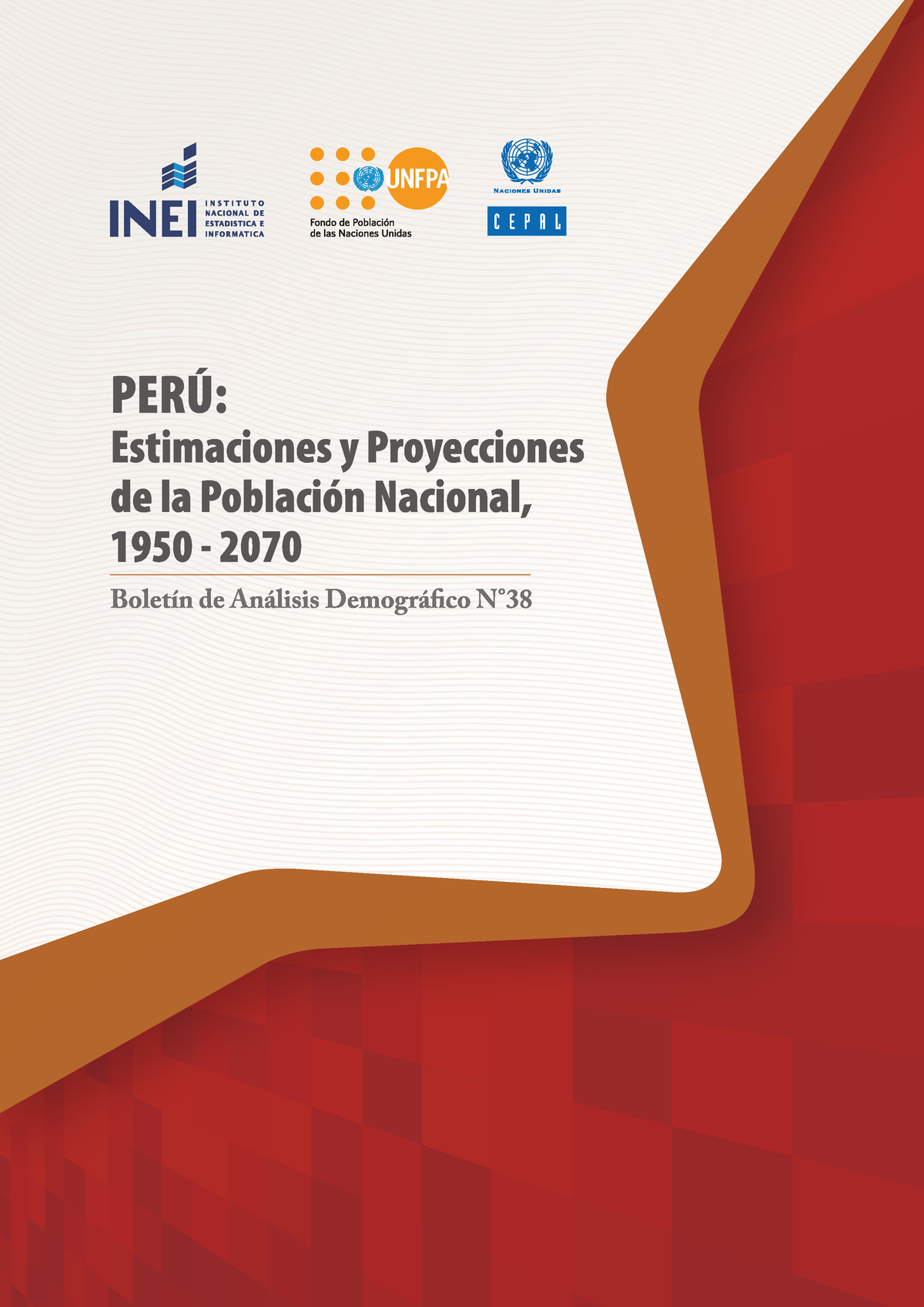 Perú: Estimaciones Y Proyecciones De La Población Nacional, 1950-2070 ...