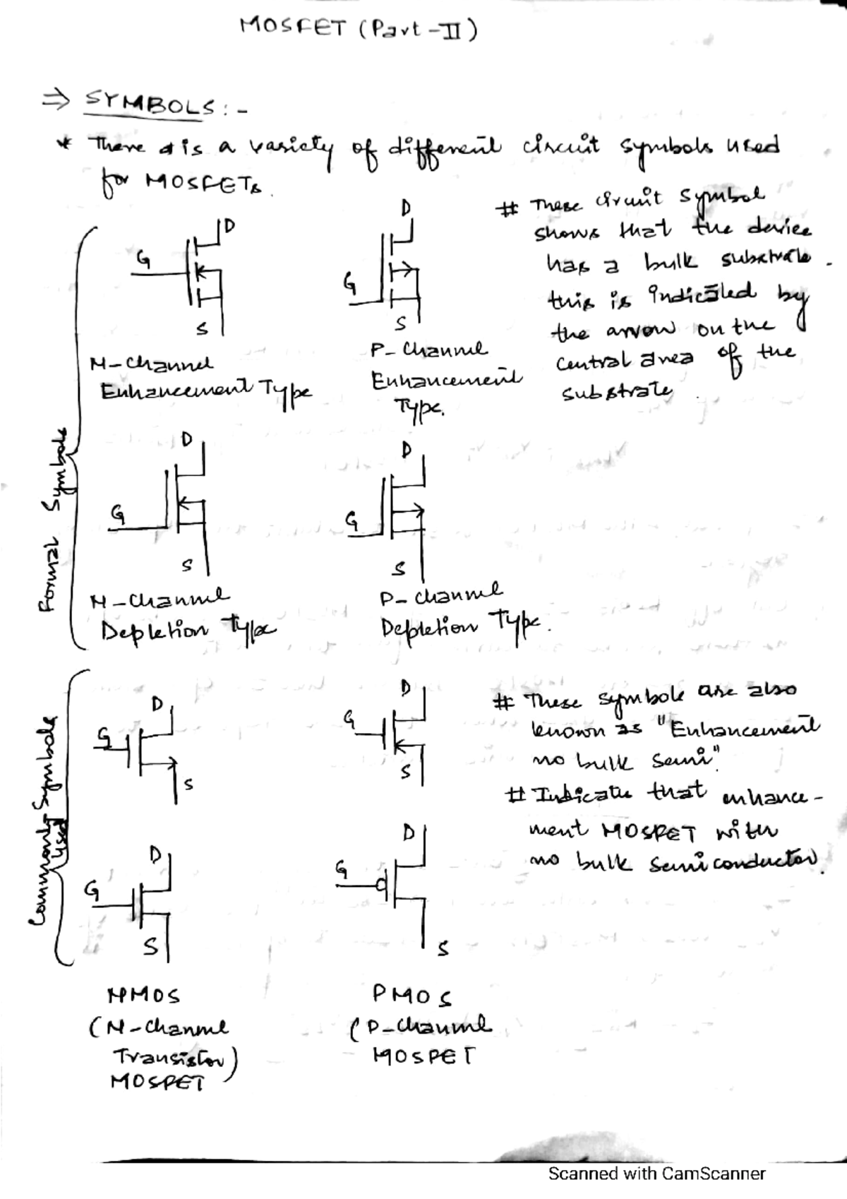 Mosfet part2 practice material Basic Electronics Engg. Studocu
