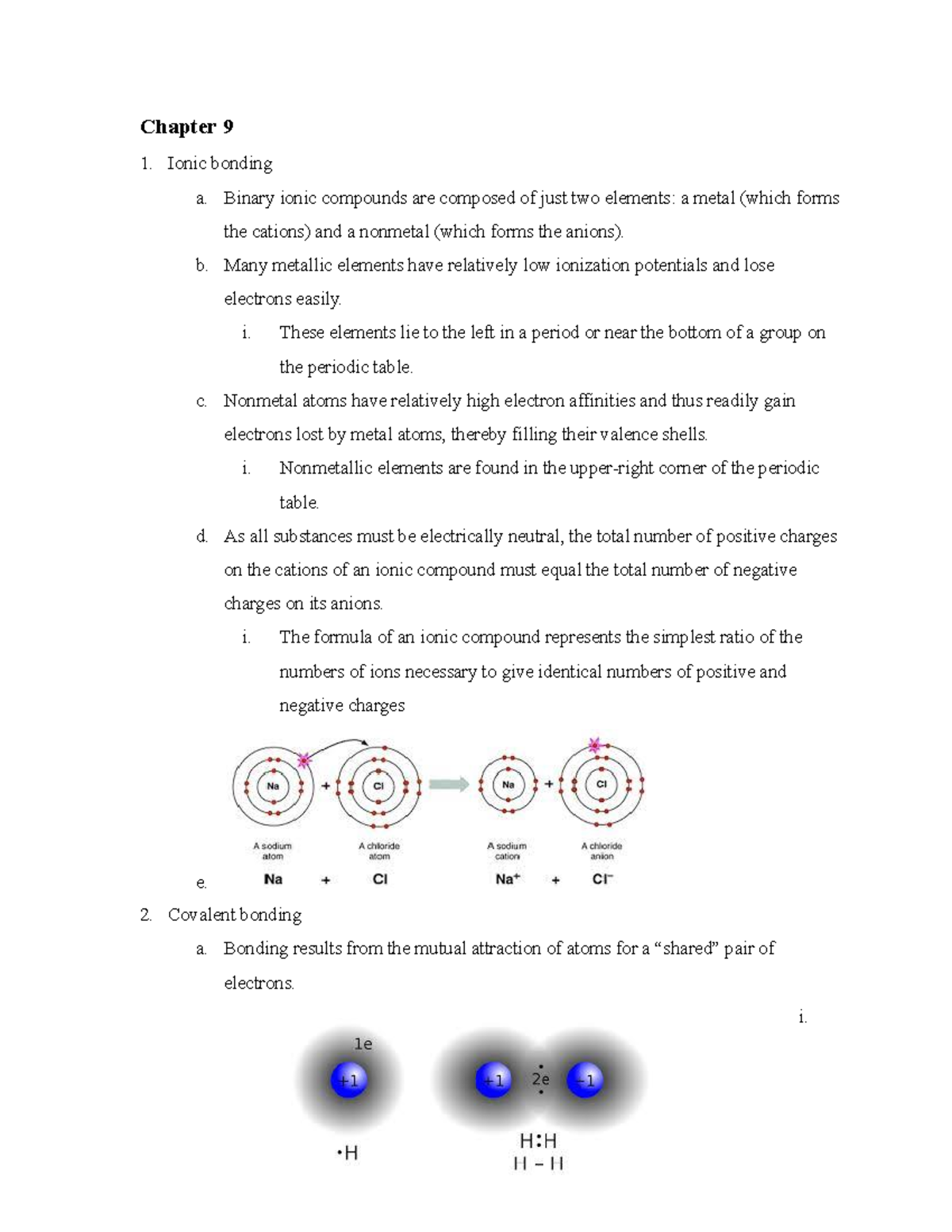 Chem Final Learning Goals - CHEM 105 - Studocu