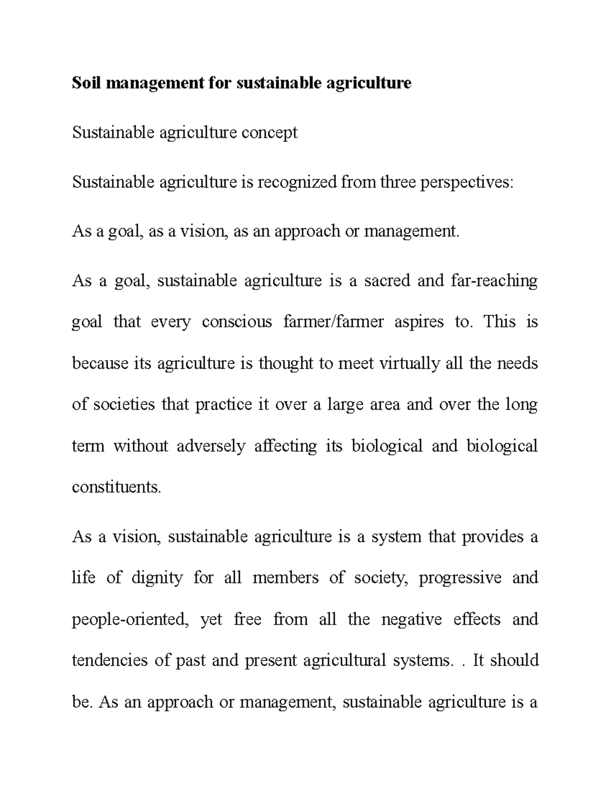 Soil Management For Sustainable Agricultur 1 - Soil Management For ...