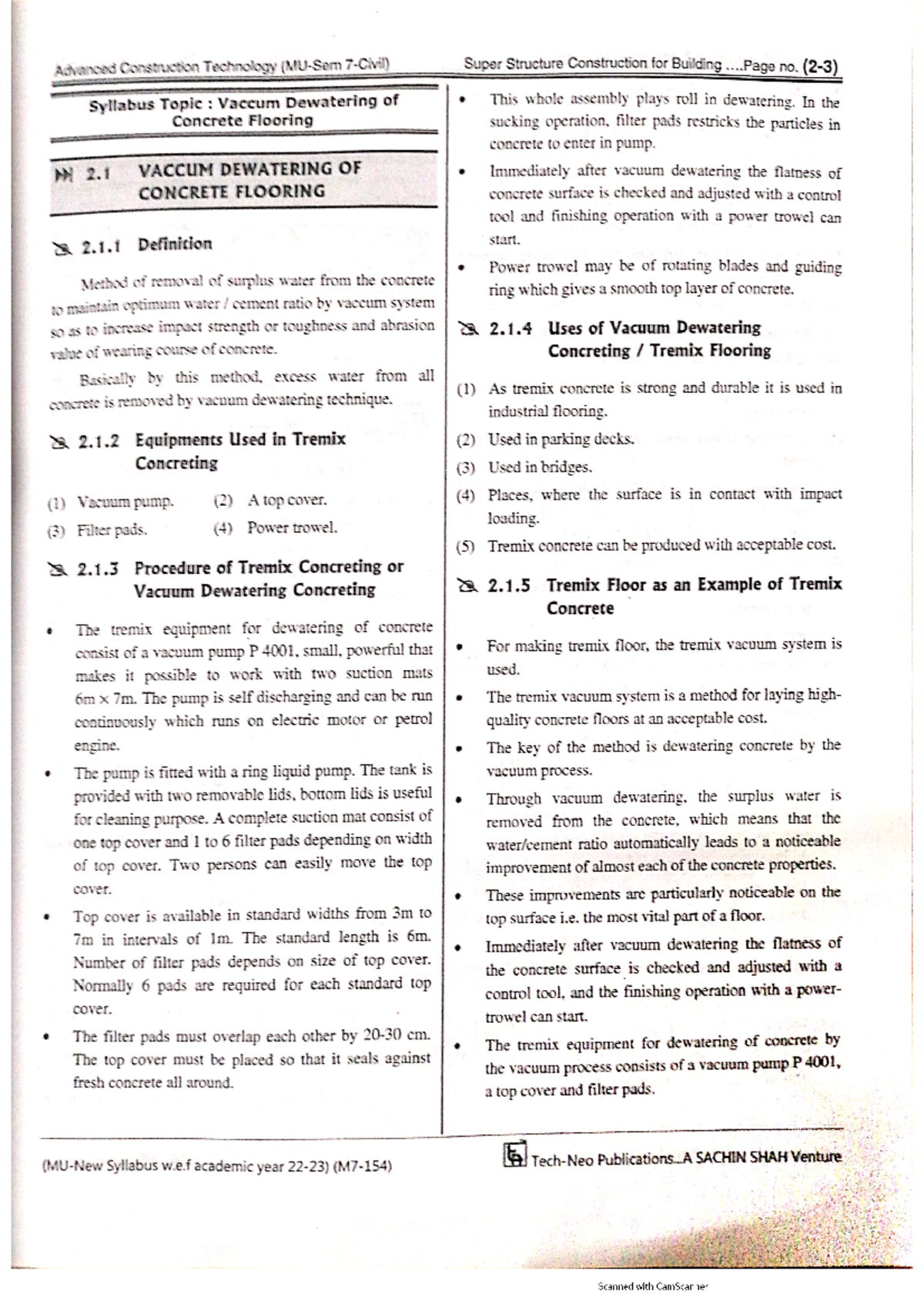 ACT Module 2 - lecture notes for elective subjects whose books are not ...