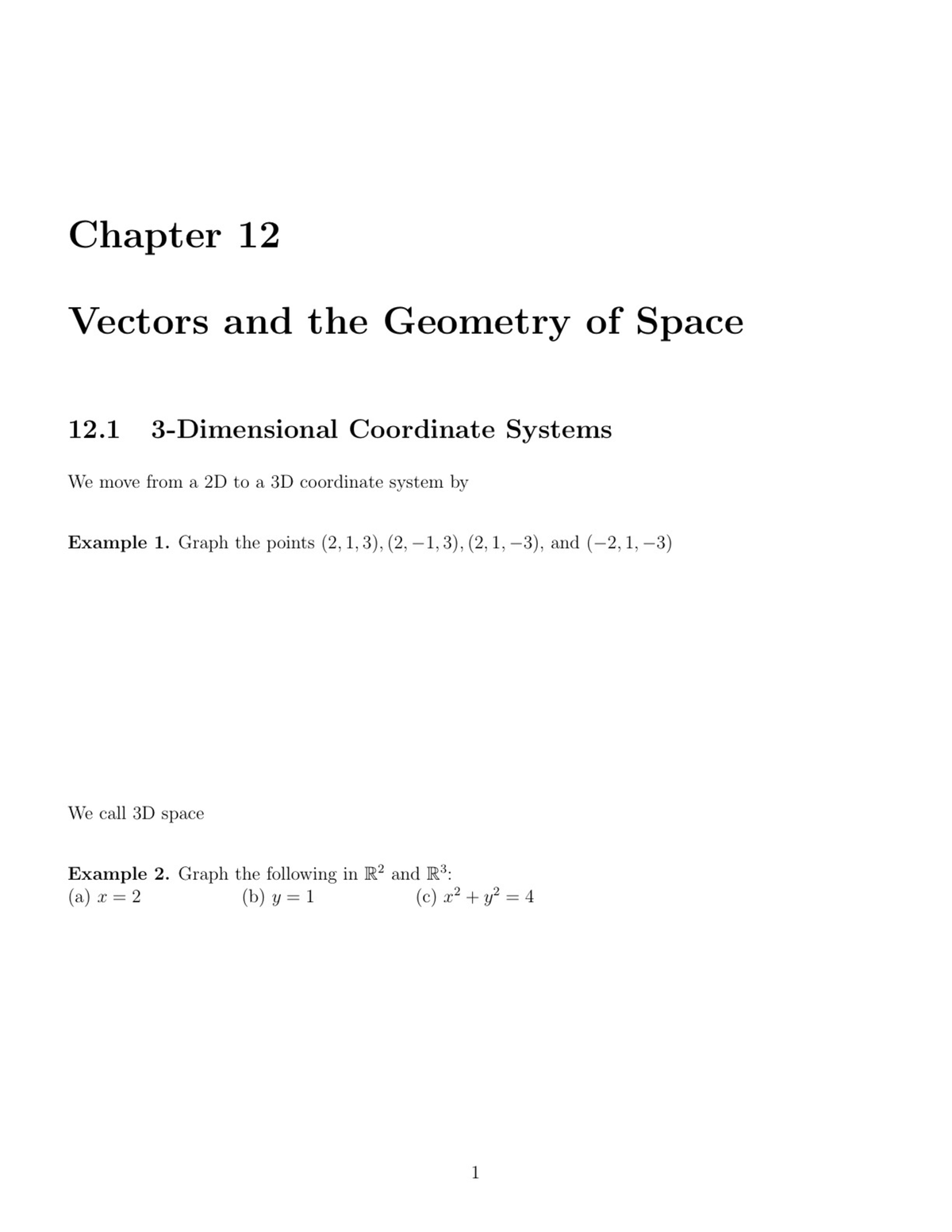 Multivariate And Vector Calculus Notes - MATH 251 - Studocu