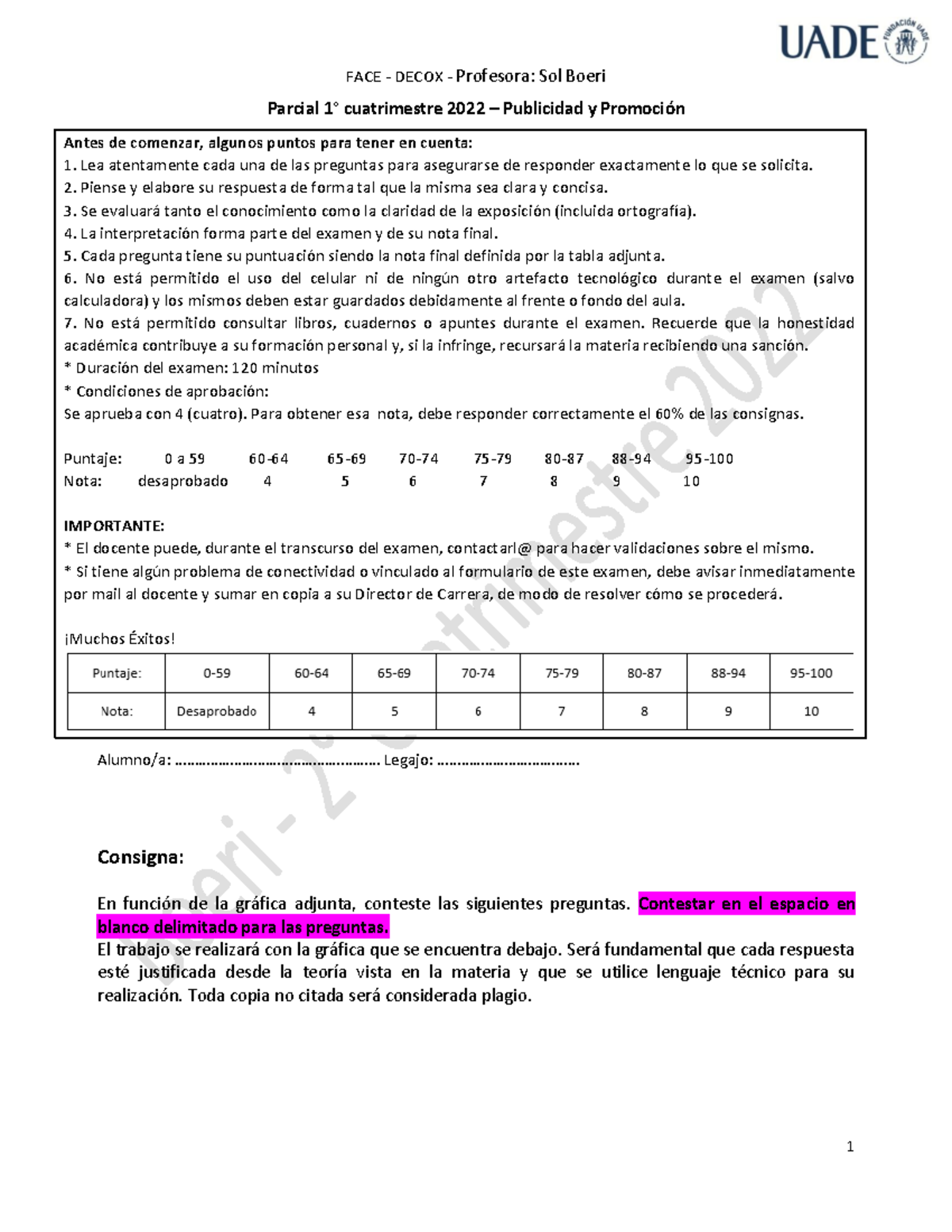 Simulacro Parcial Py P 2022 - FACE DECOX Profesora: Sol Boeri Parcial ...