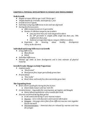physical and cognitive development in adolescence - CHAPTER 11 ...