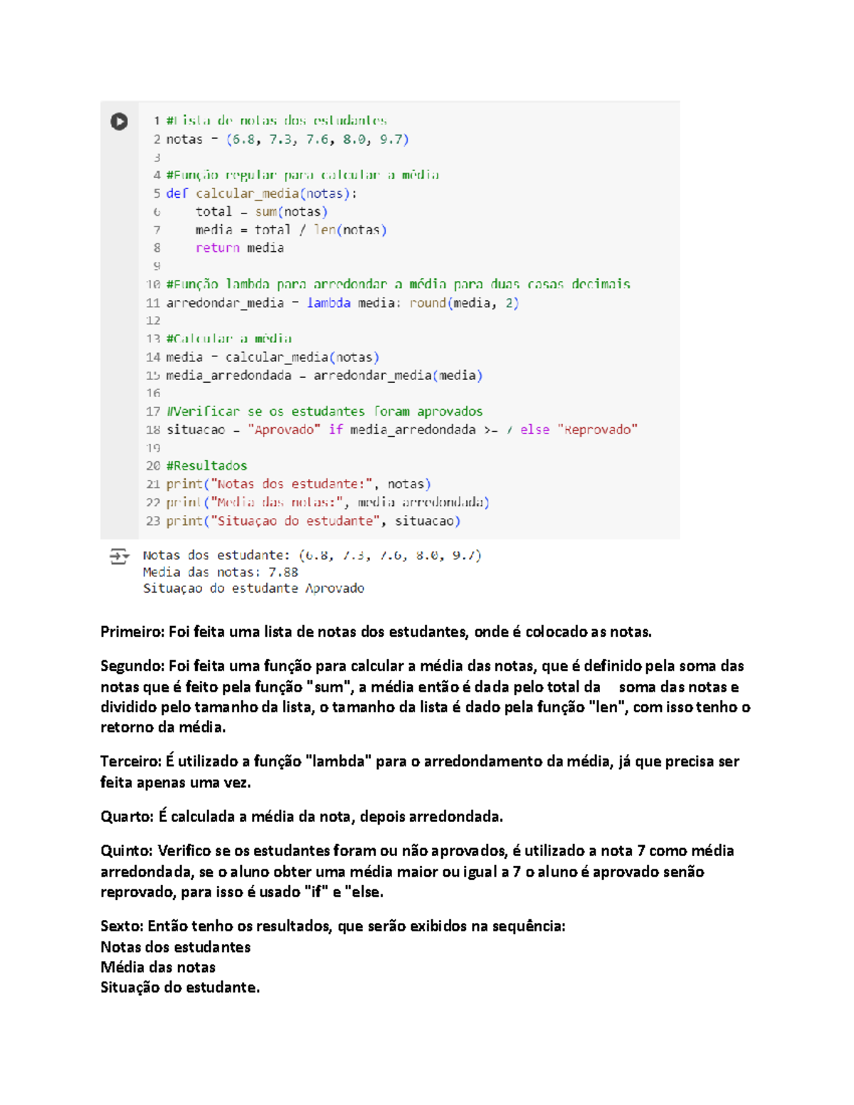 Documento - Trabalho da disciplina de programação com python ...