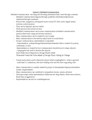 COMM.100 Intro to Human Communication - Lesson 1: Intro to Human ...