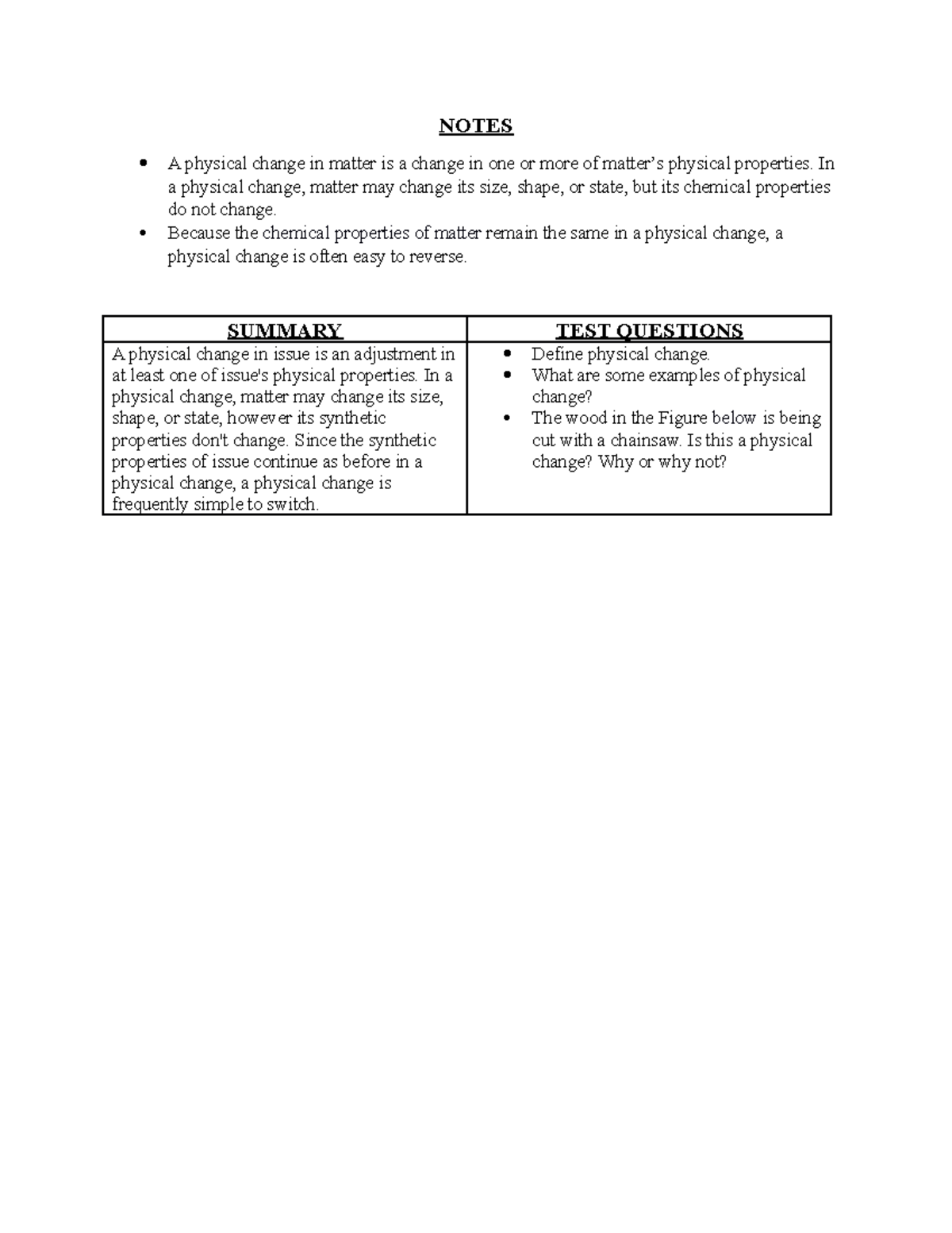 5-1-physical-changes-to-matter-notes-a-physical-change-in-matter-is-a