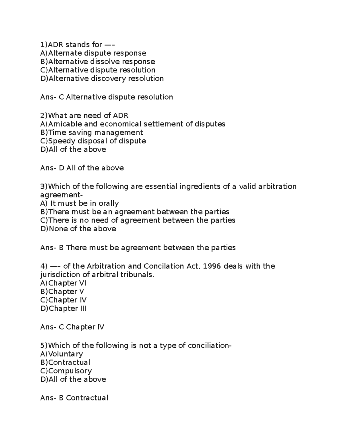 Adr mcq mcq mcq mcq mcq mcqmcq mcq mcq mcq mcq 1)ADR stands for — A