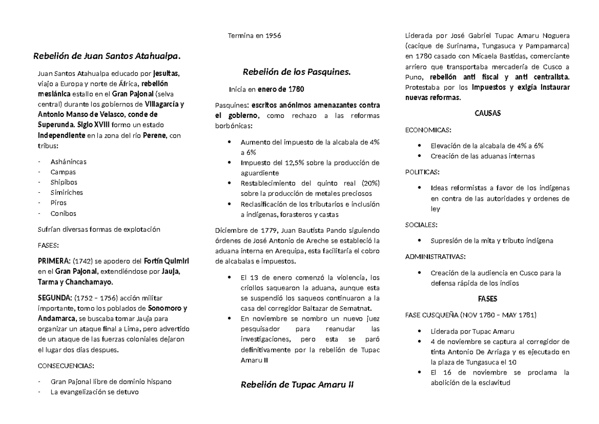 Rebeli n de Juan Santos Atahualpa - Thumb 1200 849 