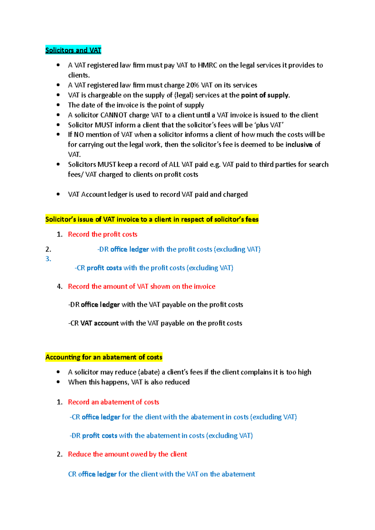 Solicitors accounts VAT Solicitors and VAT A VAT registered law irm must pay VAT to HMRC on