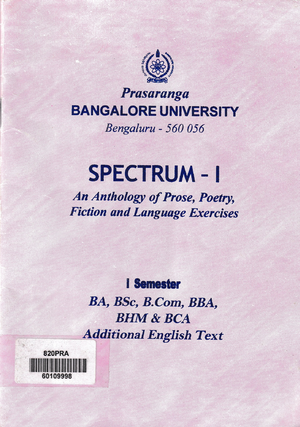 Workbook BBA.BCOM Semester I - Generic English (L2) I Semester B/BBA ...