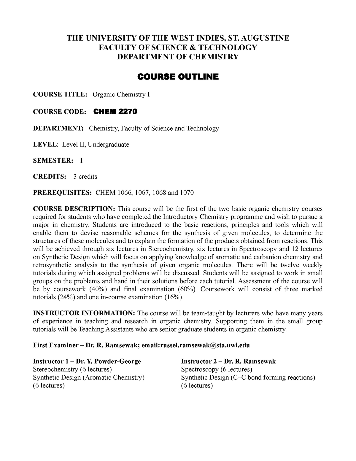 chem-2270-organic-chemistry-i-course-outline-complete-the