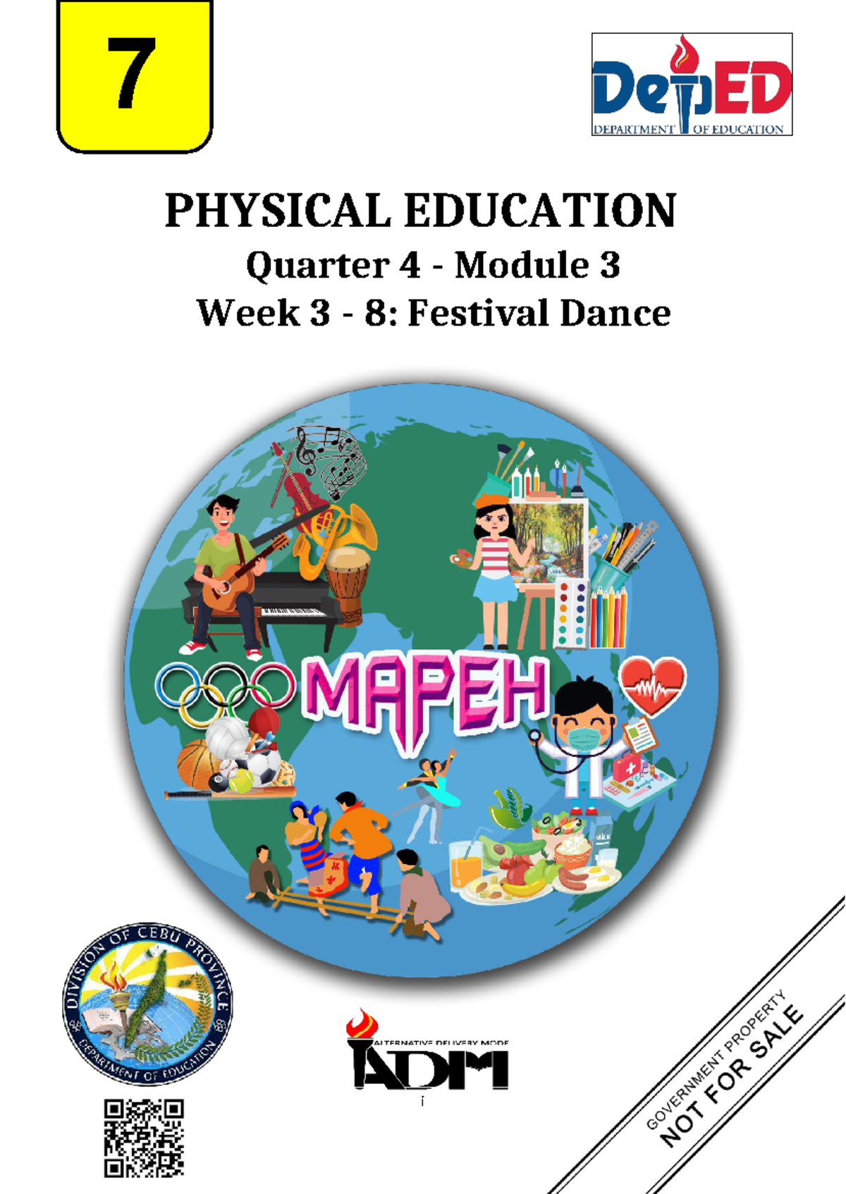 Q4 PE7 Module 3 Weeks 3 8 - I 7 PHYSICAL EDUCATION Quarter 4 - Module 3 ...