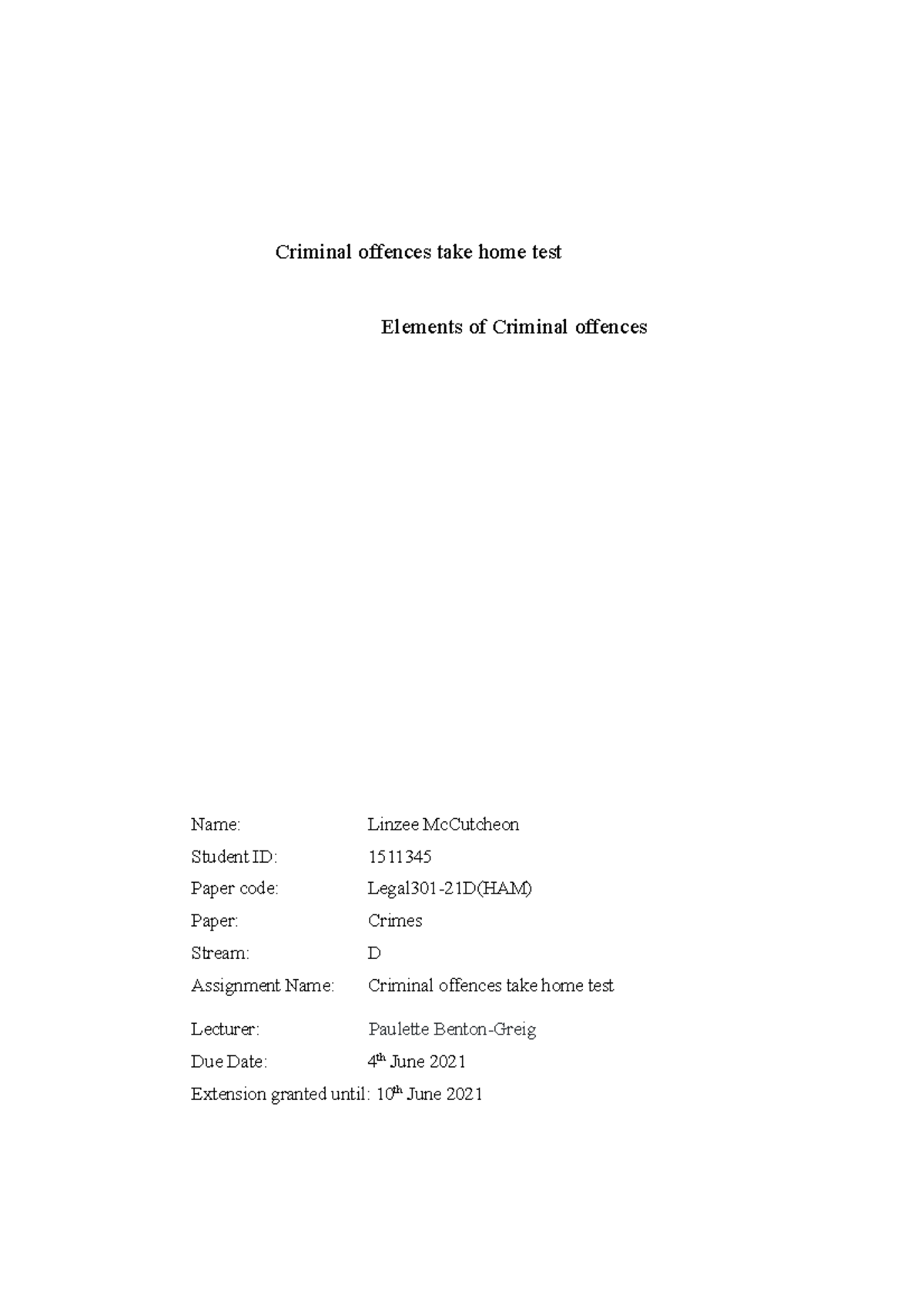 criminal-offences-take-home-test-criminal-offences-take-home-test